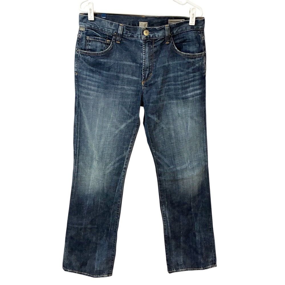 Citizens Of Humanity COH Mens Size 32 Jagger Medium Wash Blue Denim Jeans
